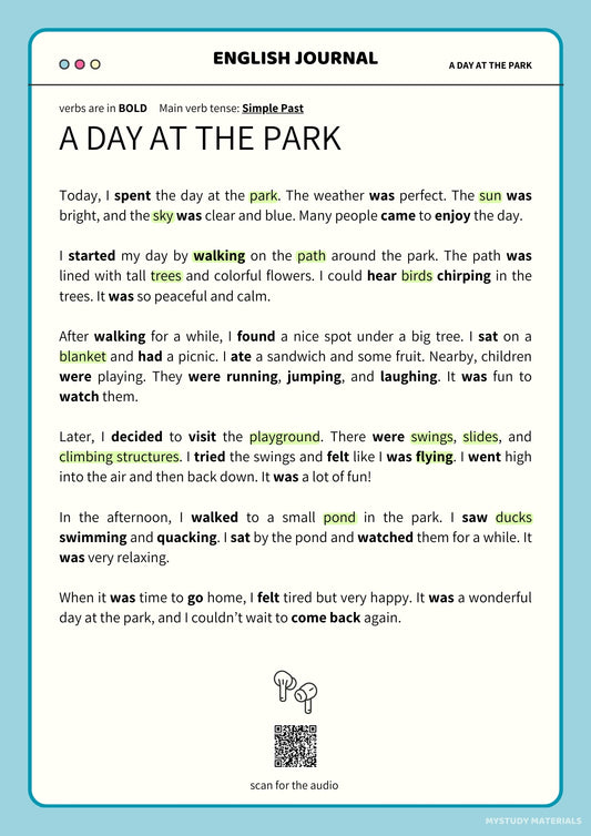 EJ | A Day at the Park