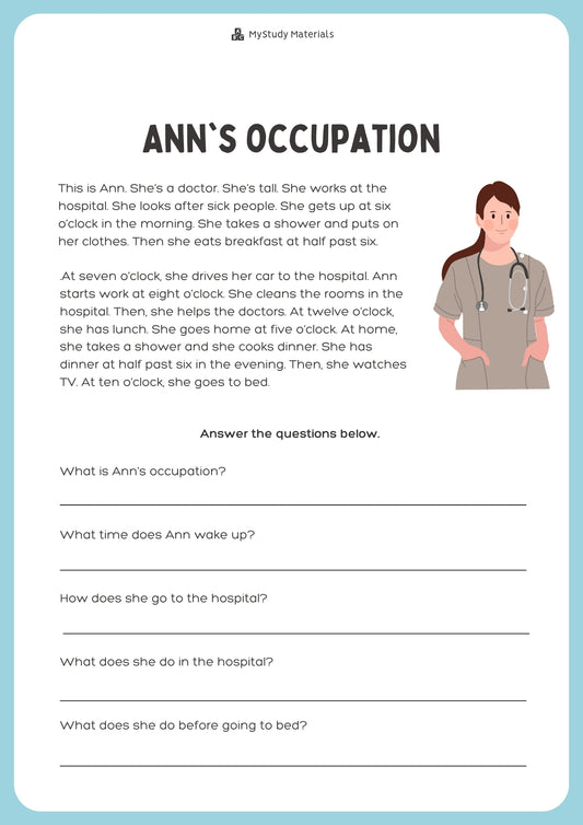 Ann's occupation