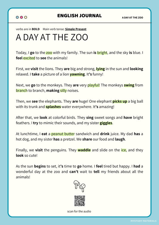 EJ | A Day at the Zoo