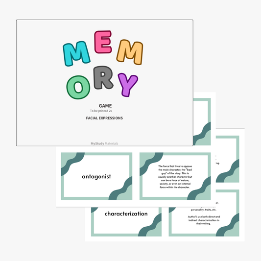 Literary Terms | MEMORY GAME