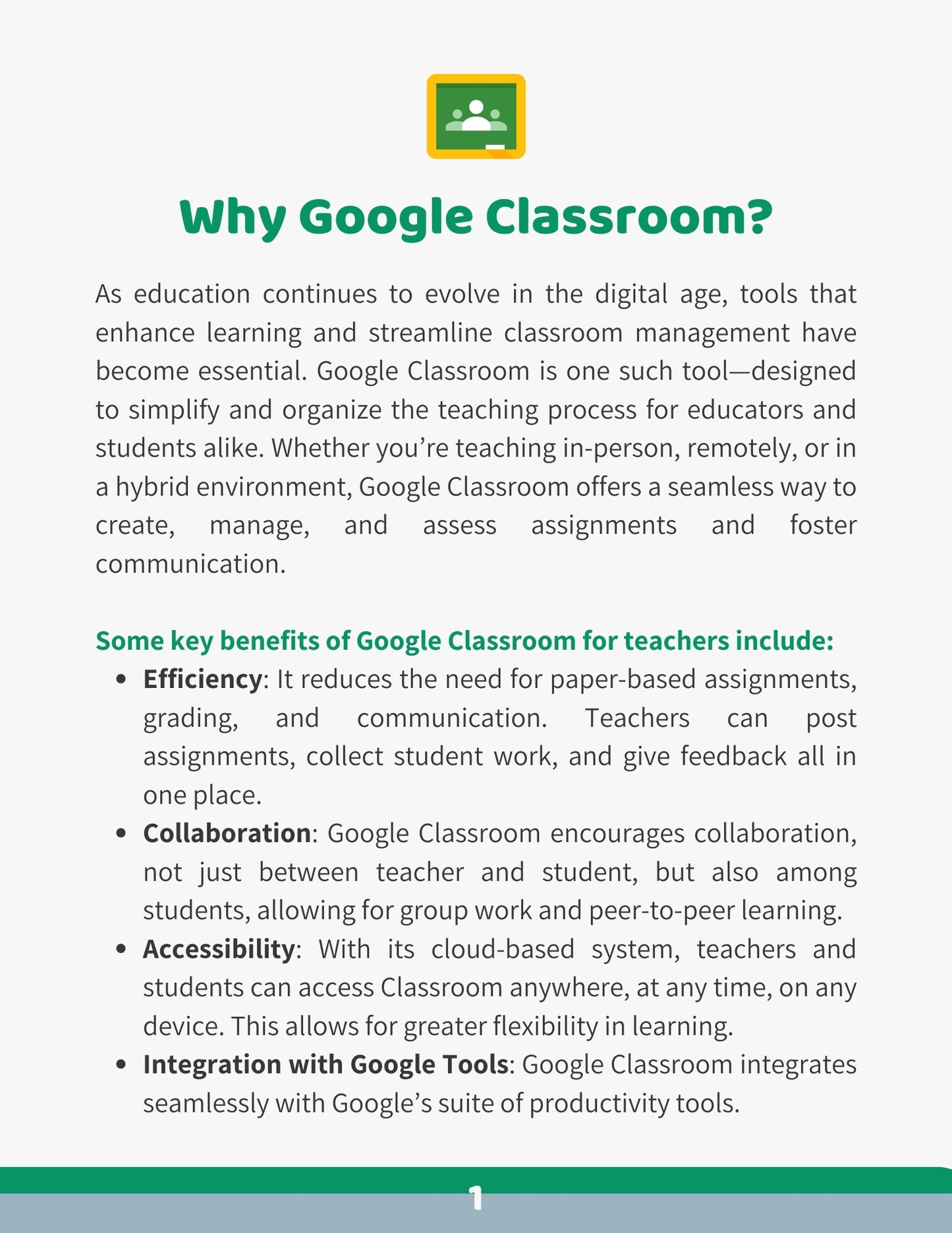 How to use Google Classroom