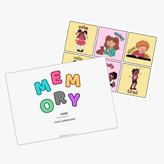 Adjectives | MEMORY GAME