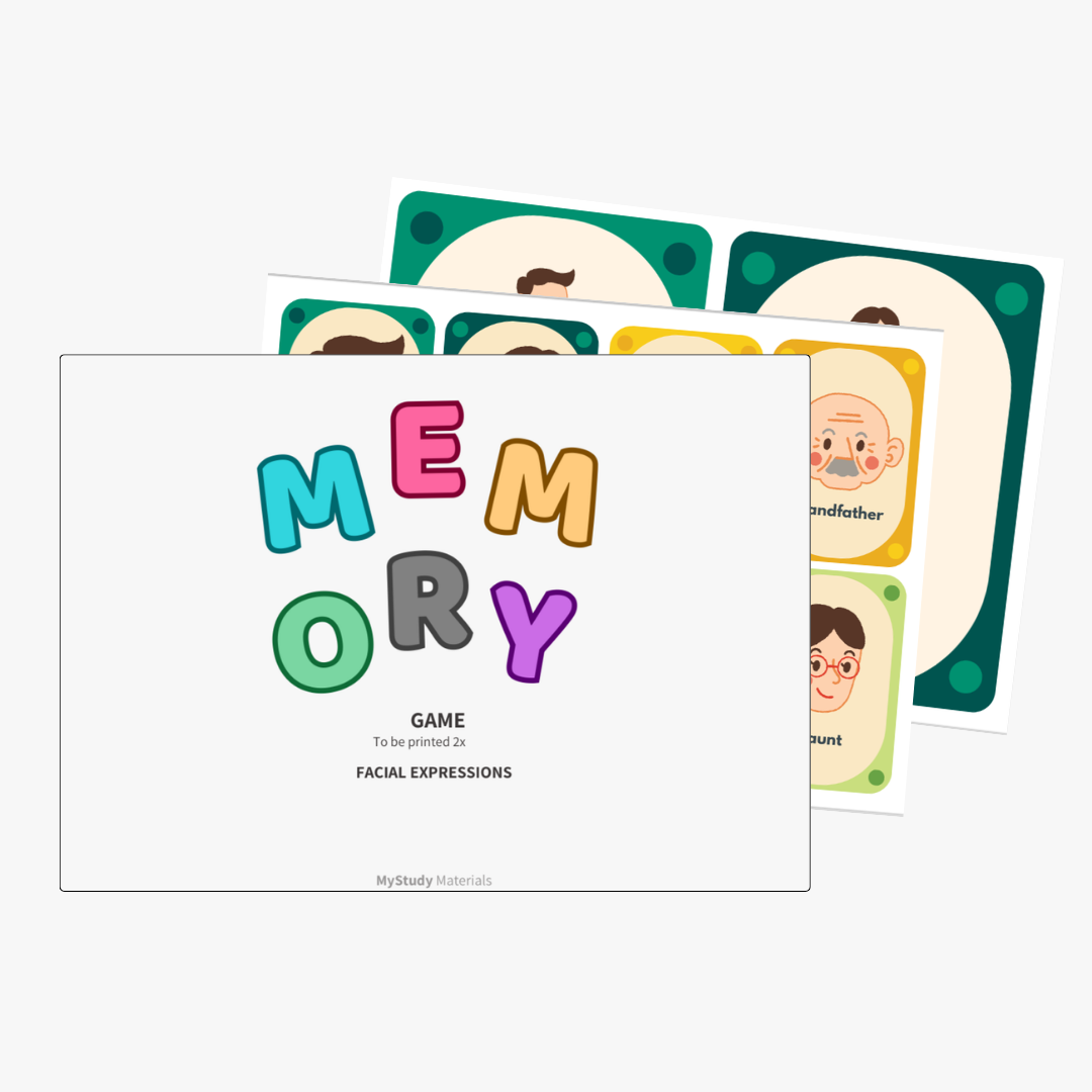 Family Members | MEMORY GAME