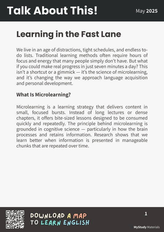 Boost Your Learning Power in 7 Minutes a Day