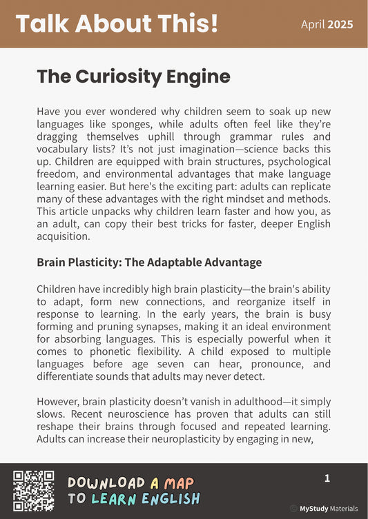 Why Children Learn Faster